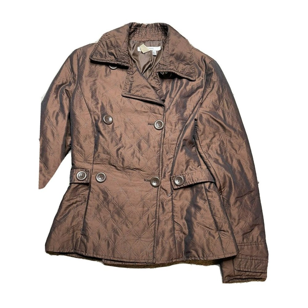 Zara Basic Down Puffer Coat Jacket Full Zip Women… - image 2